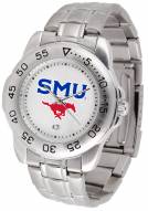 Southern Methodist Mustangs Sport Steel Men's Watch