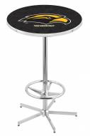 Southern Mississippi Golden Eagles Chrome Bar Table with Foot Ring