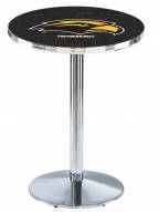 Southern Mississippi Golden Eagles Chrome Pub Table with Round Base