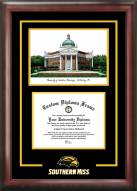 Southern Mississippi Golden Eagles Spirit Graduate Diploma Frame