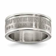 Southern Mississippi Golden Eagles Stainless Steel Logo Ring