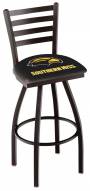 Southern Mississippi Golden Eagles Swivel Bar Stool with Ladder Style Back