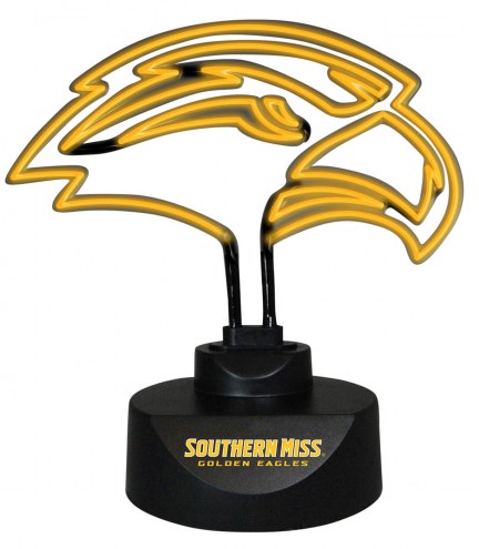 Southern Mississippi Golden Eagles Team Logo Neon Lamp