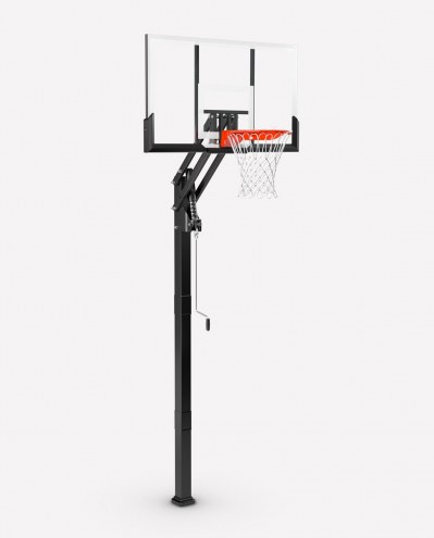 Spalding 54&quot; In-Ground Adjustable Basketball Hoop