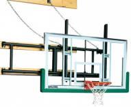 Spalding Wall Braced Side Fold Basketball Hoop Backstop