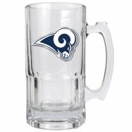 Los Angeles Rams NFL 1 Liter Glass Macho Mug
