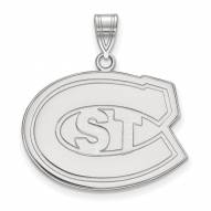 St. Cloud State Huskies Sterling Silver Large Pendant
