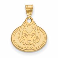 St. Cloud State Huskies Sterling Silver Gold Plated Small Pendant