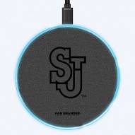 St. John's Red Storm 15W Wireless Charging Base