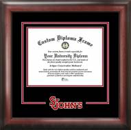 St. John's Red Storm Spirit Diploma Frame