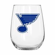 St. Louis Blues 16 oz. Gameday Curved Beverage Glass