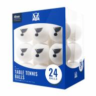 St. Louis Blues 24 Count Ping Pong Balls