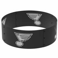 St. Louis Blues 36" Round Steel Fire Ring