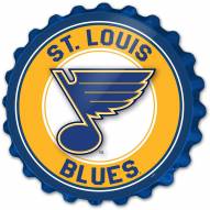 St. Louis Blues Bottle Cap Wall Sign