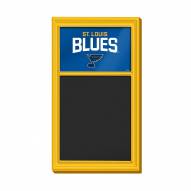 St. Louis Blues Chalk Note Board