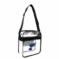 St. Louis Blues Clear Crossbody Carry-All Bag