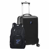 St. Louis Blues Deluxe 2-Piece Backpack & Carry-On Set