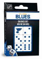 St. Louis Blues Dice Set