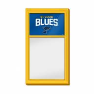 St. Louis Blues Dry Erase Note Board