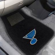 St. Louis Blues Embroidered Car Mats