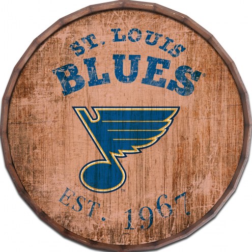 St. Louis Blues Established Date 16&quot; Barrel Top