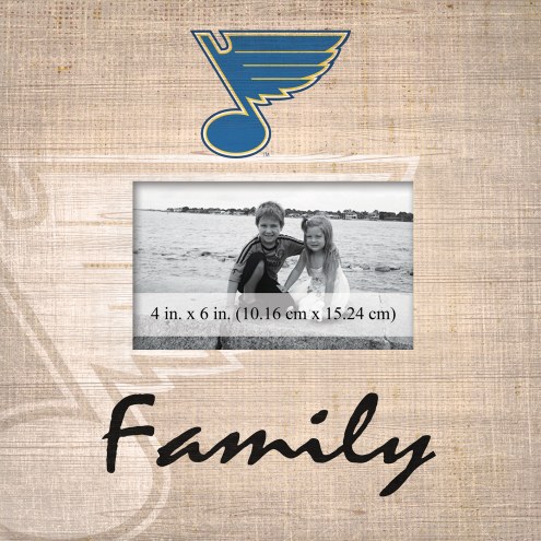 St. Louis Blues Family Picture Frame