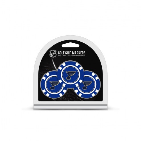 St. Louis Blues Golf Chip Ball Markers