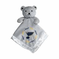 St. Louis Blues Gray Infant Bear Security Blanket