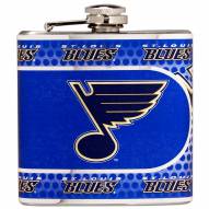 St. Louis Blues Hi-Def Stainless Steel Flask