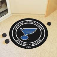 St. Louis Blues Hockey Puck Mat
