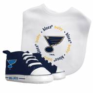 St. Louis Blues Infant Bib & Shoes Gift Set
