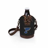 St. Louis Blues Insulated Growler Tote with 64 oz. Glass Growler