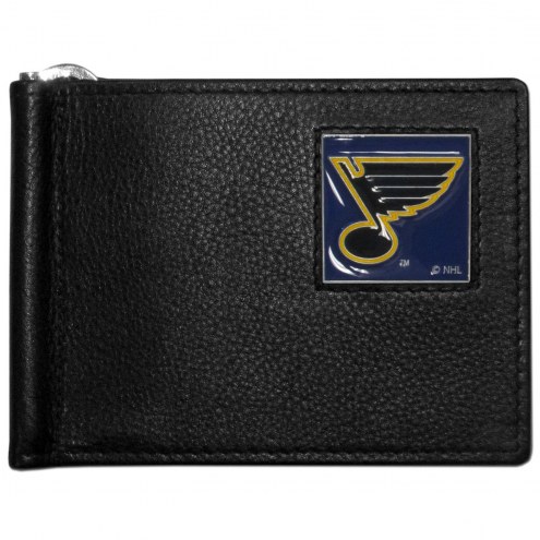 St. Louis Blues Leather Bill Clip Wallet