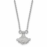 St. Louis Blues Sterling Silver Small Pendant Necklace