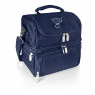 St. Louis Blues Navy Pranzo Insulated Lunch Box