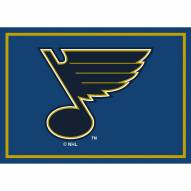 St. Louis Blues NHL Team Spirit Area Rug