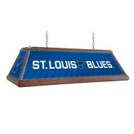 St. Louis Blues Premium Wood Pool Table Light