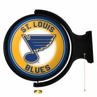 St. Louis Blues Round Rotating Lighted Wall Sign