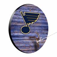 St. Louis Blues Weathered Design Hook & Ring Game