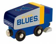 St. Louis Blues Wood Zamboni Toy Train