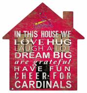 St. Louis Cardinals 12" House Sign