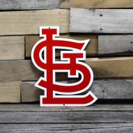 St. Louis Cardinals 12" Steel Logo Sign