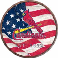 St. Louis Cardinals 16" Flag Barrel Top