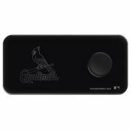 St. Louis Cardinals 3 in 1 Glass Wireless Charge Pad