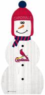 St. Louis Cardinals 31" Snowman Leaner