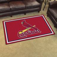 St. Louis Cardinals 4' x 6' Area Rug