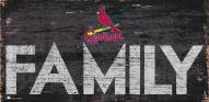 St. Louis Cardinals 6" x 12" Family Sign