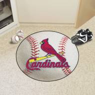 St. Louis Cardinals Baseball Rug
