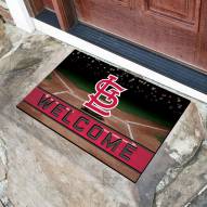 St. Louis Cardinals Crumb Rubber Door Mat