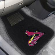 St. Louis Cardinals Embroidered Car Mats